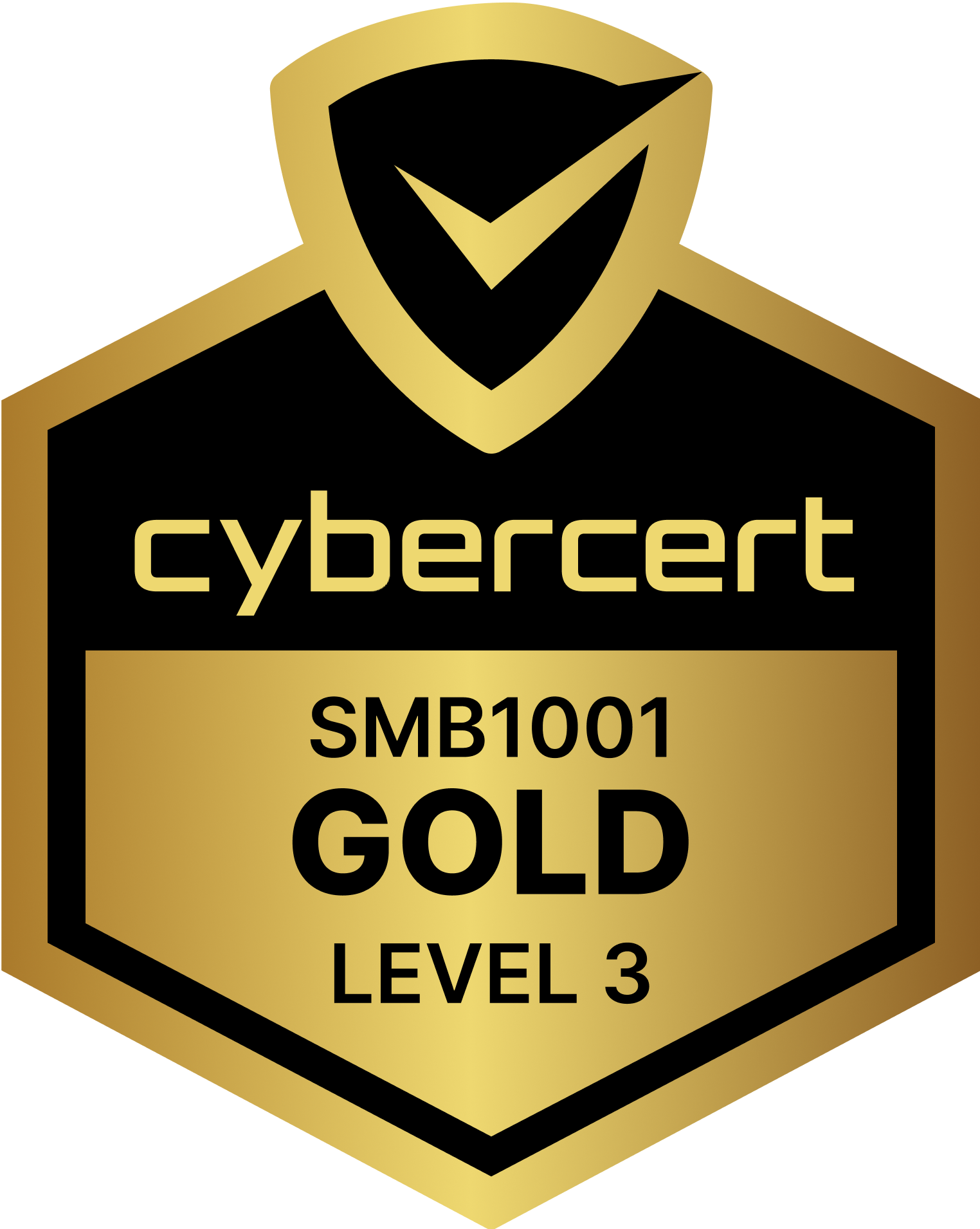 CyberCert Gold Level 3 SMB1001