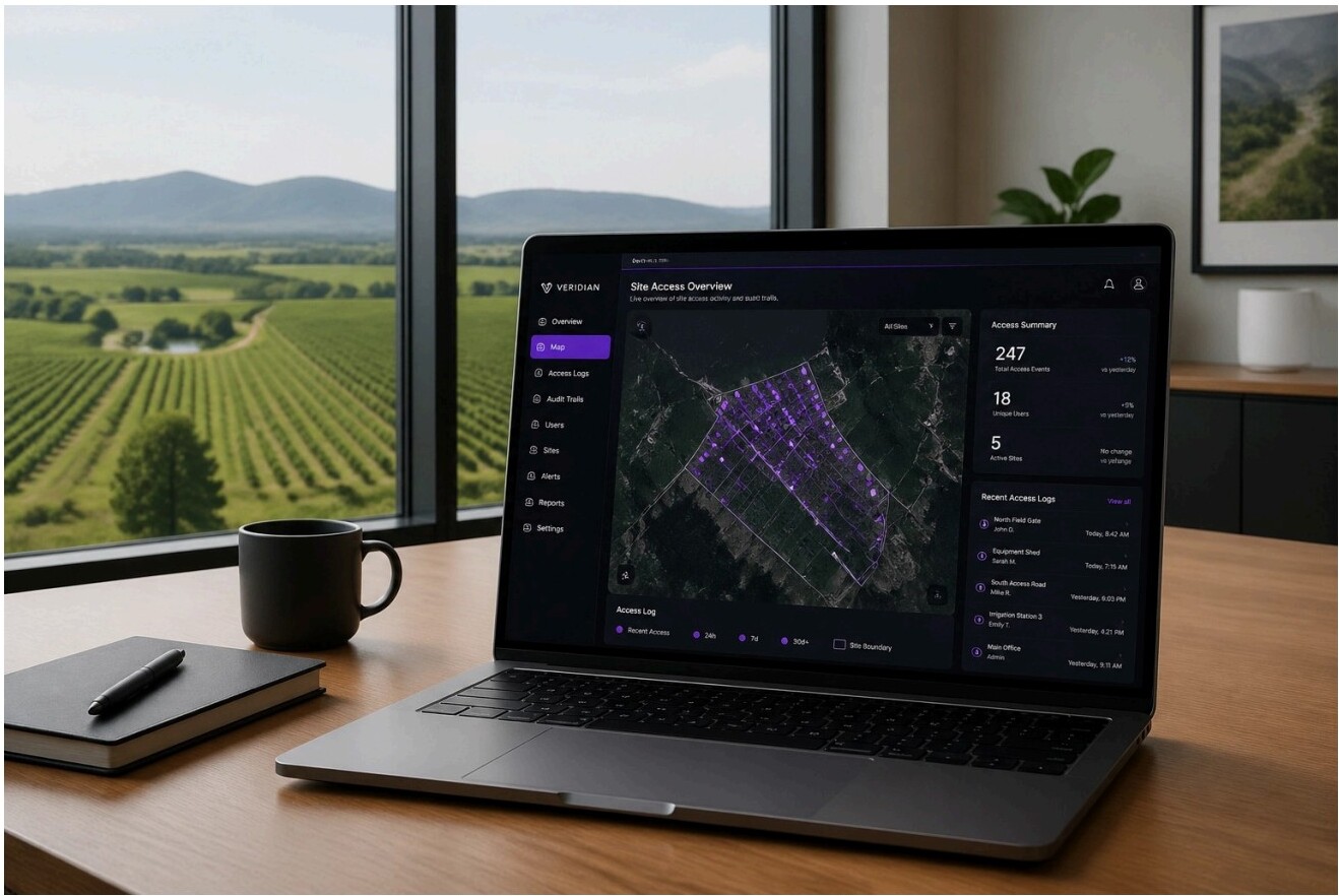 Veridian Site Access Overview Dashboard